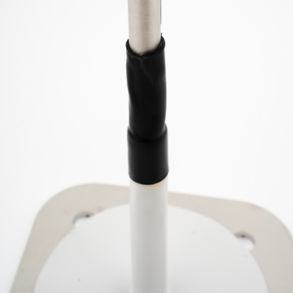 PVC tvarovka kulatá uzavřená průměru 17 mm, výška 300 mm + smršťovačka  PQ-SM-TKU17+ 2