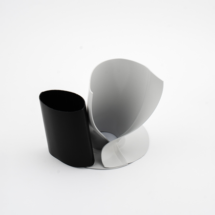 PVC tvarovka kulatá otevřená + smršťovačka 35-65 mm