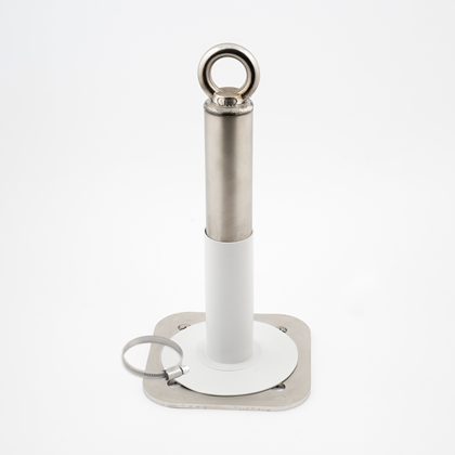 PVC tvarovka kulatá uzavřená + zámeček 30-63 mm