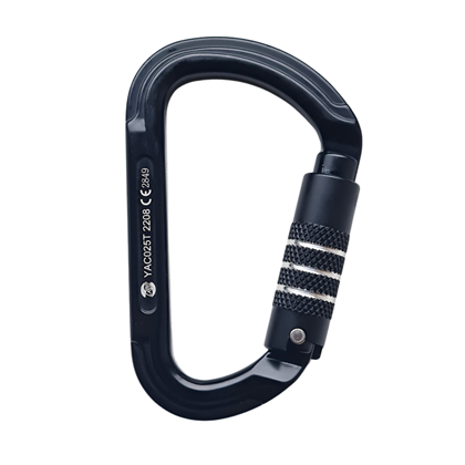 Hliníková karabina M10AL3T - trojitý twist lock  RX-OOP120 1